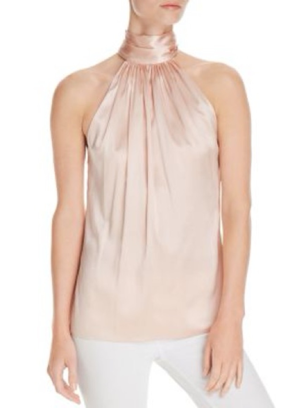 RAMY BROOK- Lori silk halter top